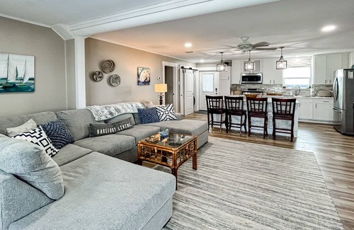 Fort Morgan Pines House | Fisherman friendly home w/ private pool, deck, patio, kitchen, kitchenette, W/D