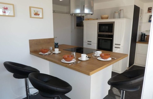 Plogoff House | Fisherman's house/Penty in Plogoff with terrace, garden and sea view near the beach