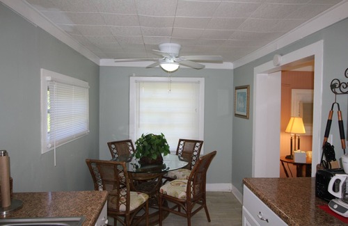 St. Lucie Village Cottage | Fishing Cottage With 250 ft dock and boat slip 2 miles to the Atlantic Ocean
