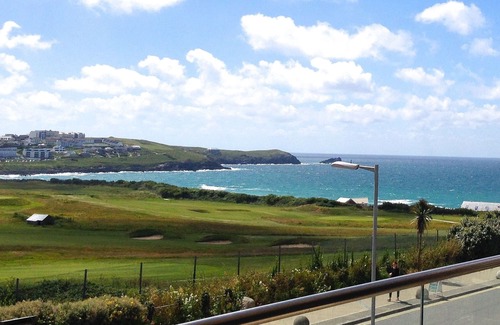 Newquay Apartment | Fistral Beach, on Headland Rd, Golf Course And Sea Views