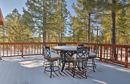 Flagstaff House | Flagstaff Cabin on 5 Acres with Fireplace and Fire Pit