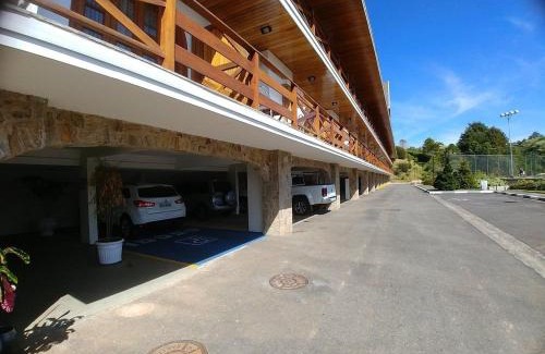 Parque Ferradura Apartment | Flat c/Piscina Aquecida, Hidro e vista da Serra