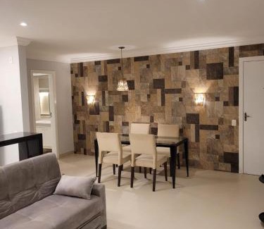 Santa Helena Apartment | Flat com piscina, academia e vista para o mar