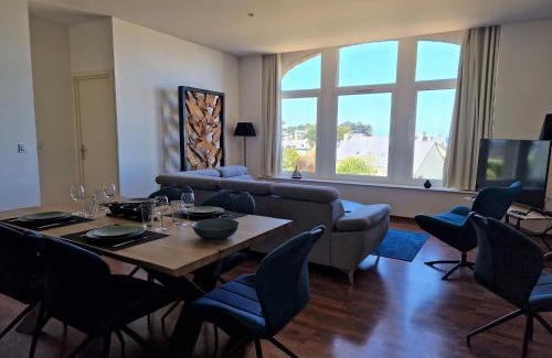 Plougasnou Apartment | Flat in Primel with Sea View & Beaches Nearby