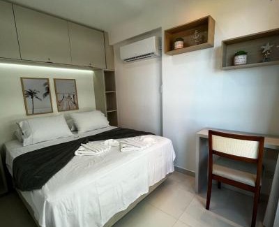 Barra de Jangada Apartment | Flat mais completo a BEIRA MAR no Barra Classic em Barra de Jangada