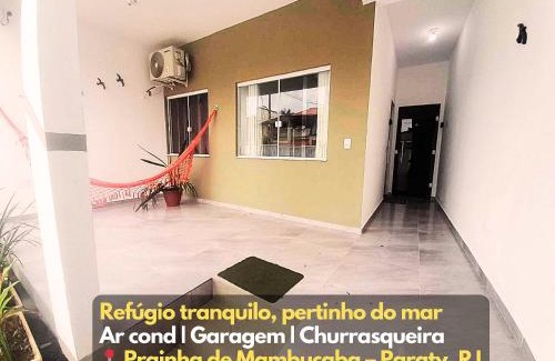 Mambucaba House | Flat novo 06 a pé Prainha de Mambucaba Paraty RJ