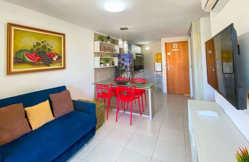 Tamandare Condo | Flat Overlooking The Pool - 01 Bedrooms - Carneiros Beach Resort (B19-5)