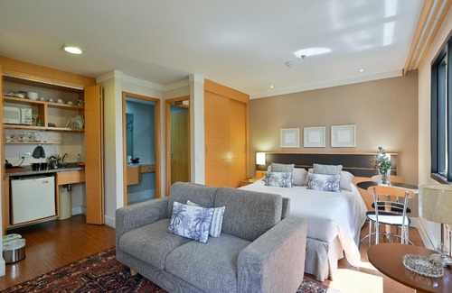 Jardins Apartment | Flat particular com duas suítes em hotel nos Jardins!