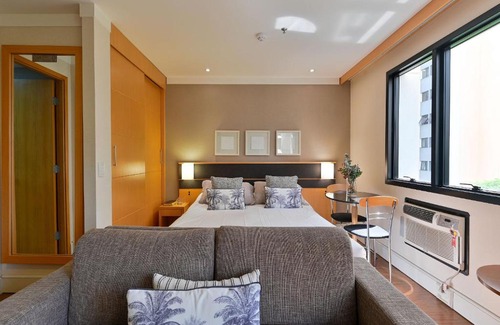 Jardins Apartment | Flat particular com duas suítes em hotel nos Jardins!