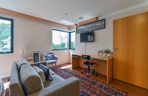Jardins Apartment | Flat particular com duas suítes em hotel nos Jardins!