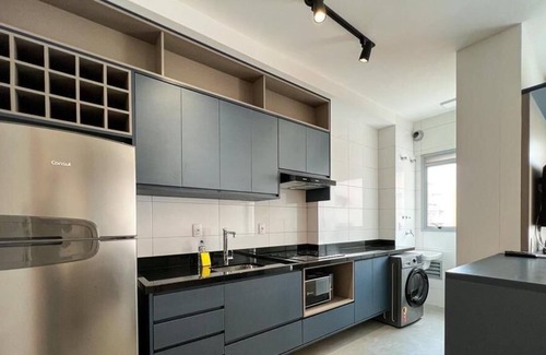 Boqueirao RV Rental | Flat Vista mar em Santos, 50 Metros na Melhor Localização de Santos