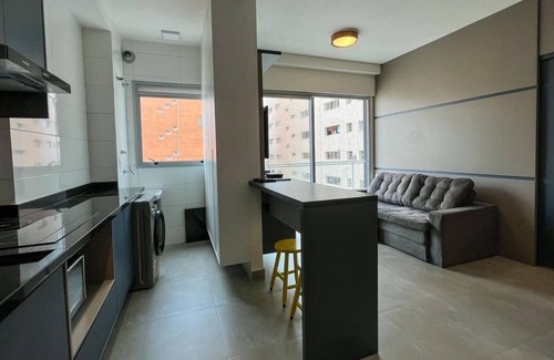 Boqueirao RV Rental | Flat Vista mar em Santos, 50 Metros na Melhor Localização de Santos