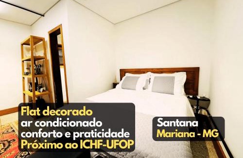 Ouro Preto House | Flat1 decorado ar condicionado próx UFOP Mariana MG