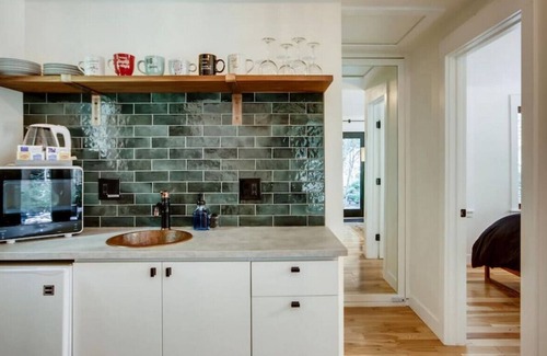 Idaho Springs Cabin | FLINT FUN & COZY Boho Mod Mountain CREEKSIDE CABIN