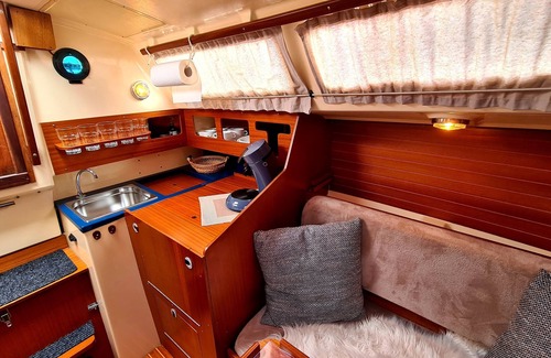 Heiligenhafen Boat Rental | Floating vacation apartment sailing yacht, yacht, boat "Finchen" in Heiligenhafen