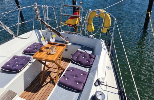 Heiligenhafen Boat Rental | Floating vacation apartment sailing yacht, yacht, boat "Finchen" in Heiligenhafen