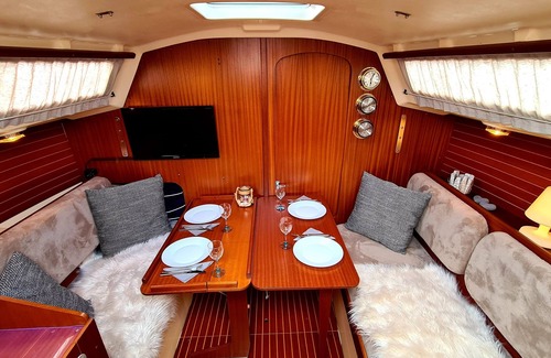 Heiligenhafen Boat Rental | Floating vacation apartment sailing yacht, yacht, boat "Finchen" in Heiligenhafen