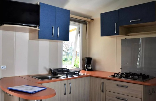 Rieux-de-Pelleport House | Flower Camping LES MIJEANNES * - Mobile home Comfort 29m2 2 bedrooms + TV 4 people