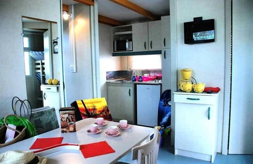 Muzillac Ski Chalet | Flower Camping La Blanche Hermine * - Chalet Crouesty STANDARD 27m2 (2 bedrooms - 4 people) + Terrace semi-covered 4 people