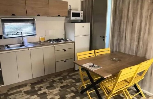 Kerroch House | Flower Camping La Pointe du Talud * - Confort Nirvana mobile home 32m² - 2 bedrooms - 2 bathrooms + semi-covered terrace 15m² 4 people
