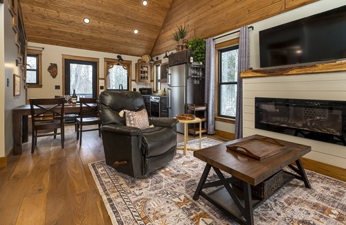 Carbondale Cabin | Forest Cabin Retreat with Hot Tub