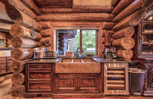 Topton Cabin | Forge Lake Lodge: Beautiful Lakefront Home that Sleeps 28
