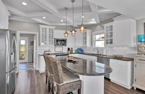 North Topsail Beach House | Forget Me Knot - Oceanfront with Private Pool