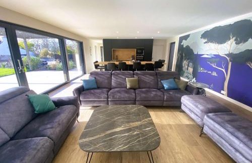 Fouesnant Villa | Fouesnant, superbe maison en bois, proche de la plage de Mousterlin