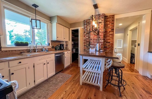 Bridgton House | Fowler Farmhouse |Downtown | Beach | Hot tub | Outdoor Oasis!
