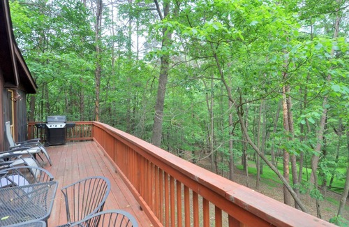The Woods Cabin | Fox Hollow - Cozy Den With a Hot Tub