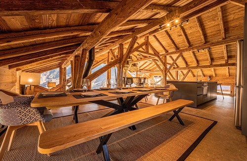 Novallay Ski Chalet | Chalet chic!Vue MONT BLANC,Bain nordique,Navette privée