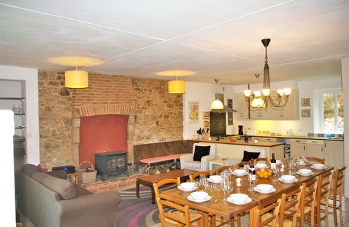 Saint-Symphorien-de-Marmagne Other | Authentic farmhouse with private heated pool and panoramic views