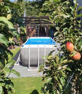 Byfang Apartment | FRANKES LODGE Apartment mit Garten und Pool, 6 Einzelbetten, Parkplatz