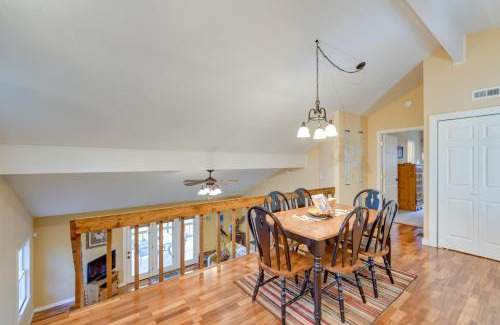 Franklin House | Franklin Cabin Deck with Smoky Mountain Views!