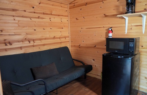 Sunrise Beach Cabin | Franky and Louies Pink Cabin 1