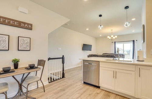 Frederick House | Frederick Townhome w/Balcony, Close to Parks!