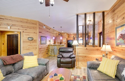 French Lick Cabin | French Lick Cabin w/ Covered Porch & Gas Grill!