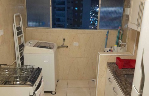 Santos Apartment | Frente a Praia, 5 Minutos do Emissário, Aceita Animais de Estimação
