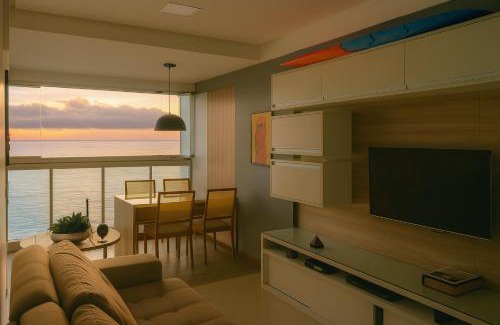 Praia de Itaparica Apartment | FRENTE MAR: Lindo Ap - aconchegante e decorado em Vila Velha