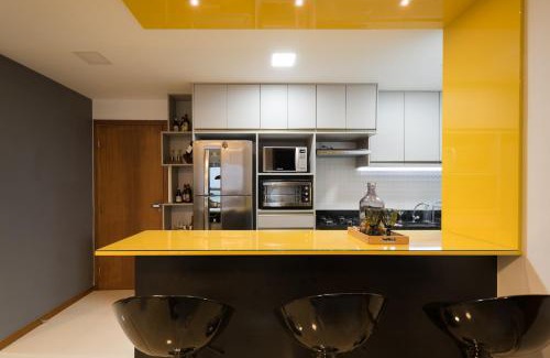 Praia de Itaparica Apartment | FRENTE MAR: Lindo Ap - aconchegante e decorado em Vila Velha