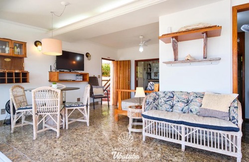 Pereque-Acu Apartment | Frente pro MAR, linda VISTA, com piscina e 2 Suítes, no centro de Ubatuba, RECANTO 4