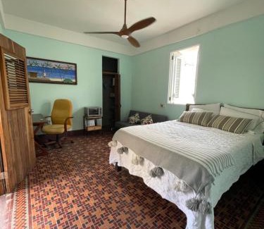 Parque Apartment | Fresh Tropical Colonial Style Walk-Up- Rooftop Terrace- Beach View