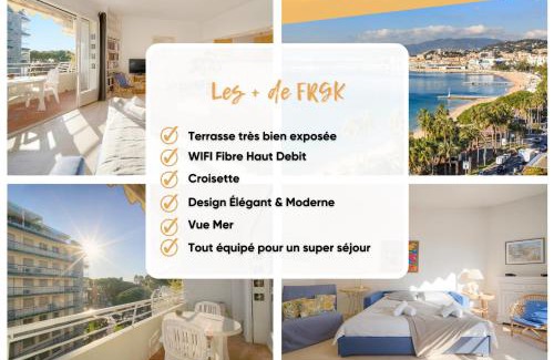 Pointe Croisette Apartment | FRGK "Marly Croisette face mer"