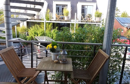 Haffkrug Apartment | Front row, more sea is not possible!