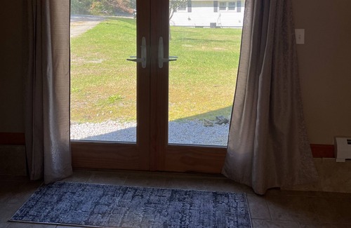 North Pownal House | Full two story home with wrap around deck and fire pit!