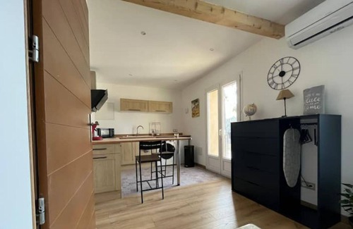 Meyreuil Apartment | Fully equipped and renovated 2* studio apartment