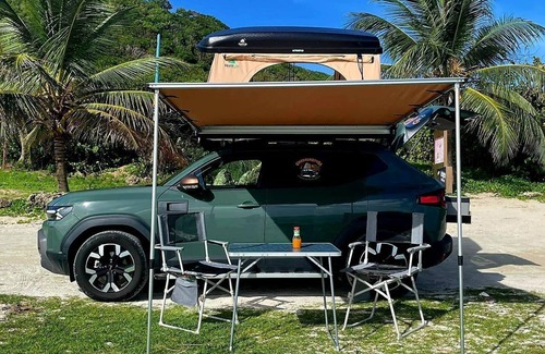 Cafeiere RV Rental | Fully equipped Glamping with Queen size bed