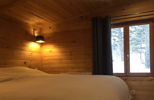 Mont Serein Ski Chalet | Fully renovated chalet with terrace and fireplace, pool and tennis access