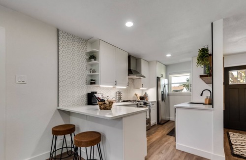 Garland House | Fully renovated home close to Firewheel Town Center & much more!