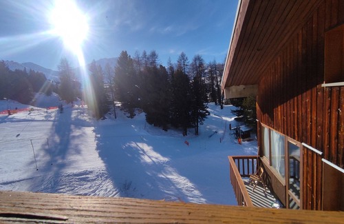 Plagne Villages Apartment | Functional and bright studio, ski-in/ski-out, balcony